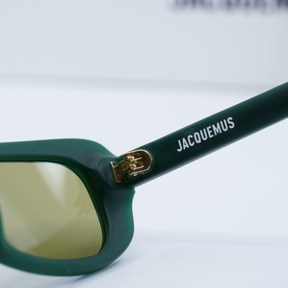 Jacquemus CAPRI JAC/55 C3 Rectangle Sunglasses - Green